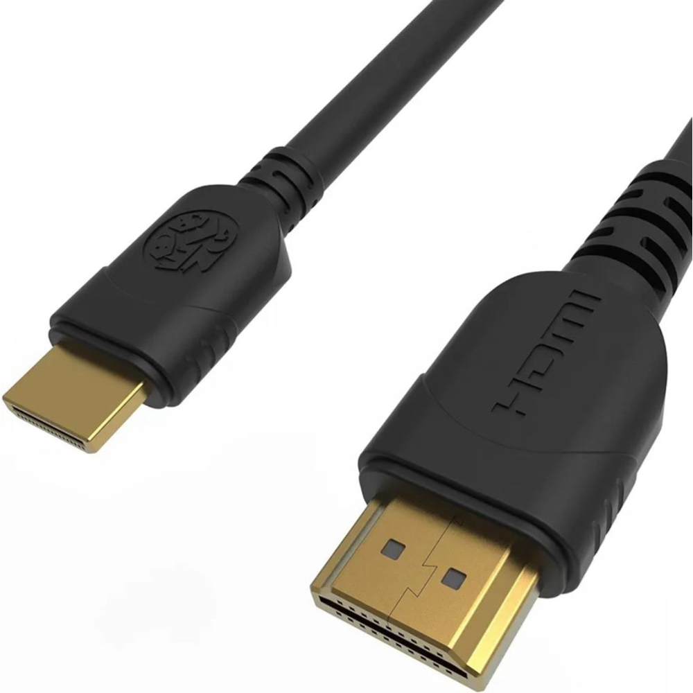 SNK NEOGEO Mini HDMI 2M HDMI Port/HDMI Mini Port PBV Cord Black - Picture 3 of 5